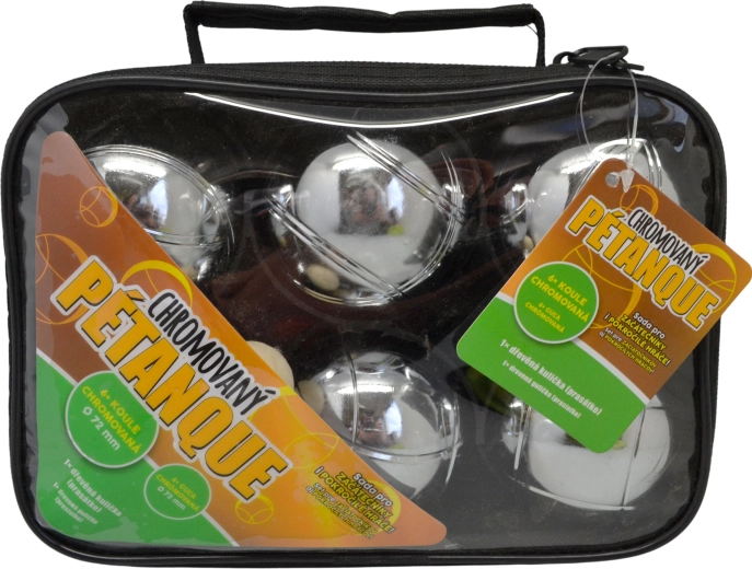 Bolas de petanca metálicas – set de 6 uds.