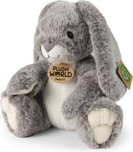 Conejo de peluche Eco-friendly Plush World 20 cm