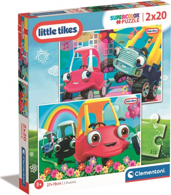 Puzzle Clementoni Little Tikes 2×20 piezas