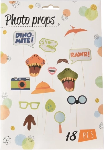 Accesorios de foto para fiesta para fotocórner Jungle (18 uds.)