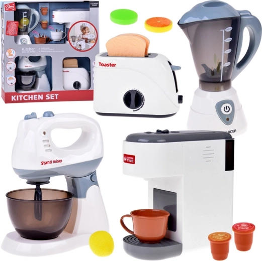Gran set de electrodomésticos de cocina infantiles con sonidos y luces