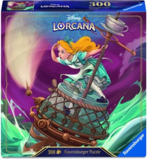 Puzzle Ravensburger Disney Lorcana: Alicia en el País de las Maravillas 300 piezas