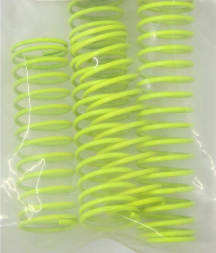 Muelles de amortiguadores amarillo neón (4 uds.) Jamara