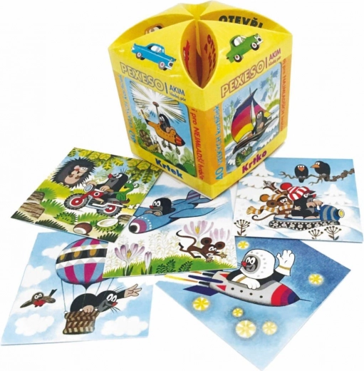 Pexeso en caja maxi decorativa – Abre y juega: KRTEK