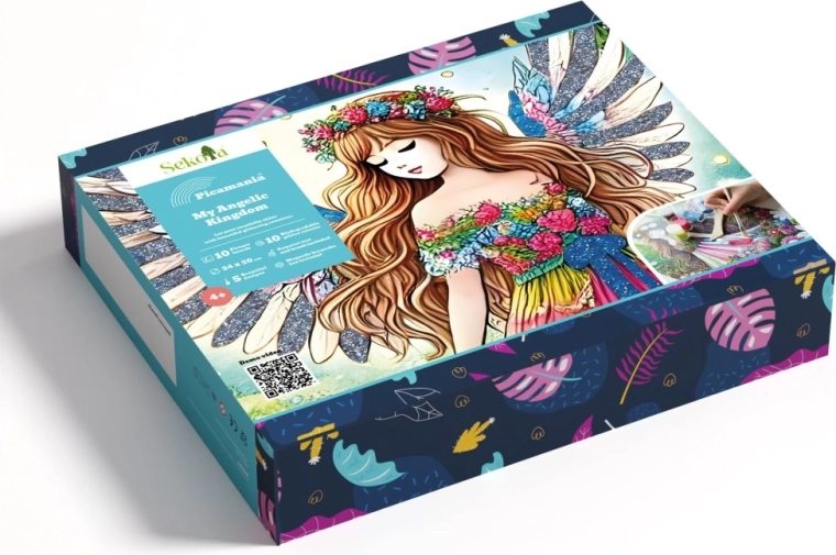 Sekoia Picamania hadas angelicales – set creativo con purpurina