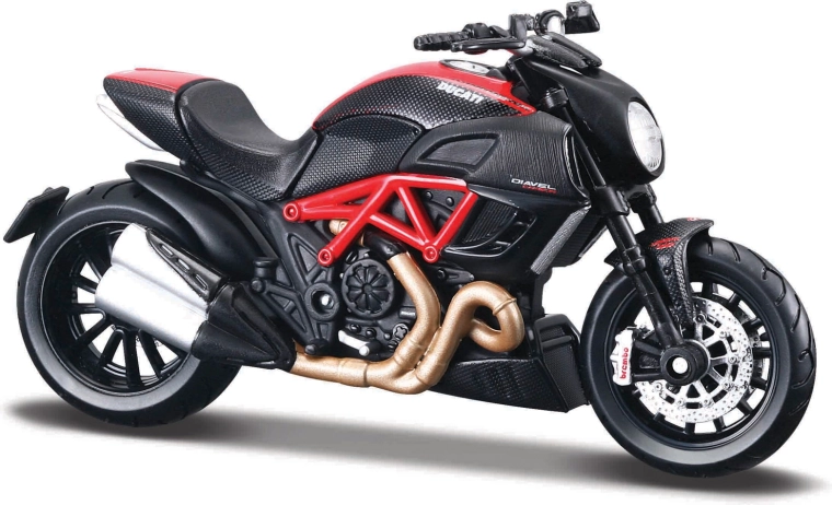 Motocicleta Maisto Ducati Diavel Carbon 1:18