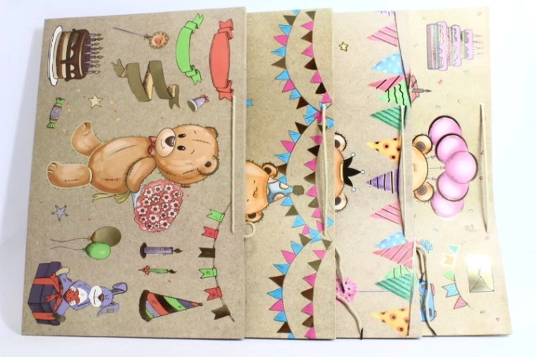 Bolsa de regalo JYWK 1001 XXL horizontal, diseño 156 (25 uds)