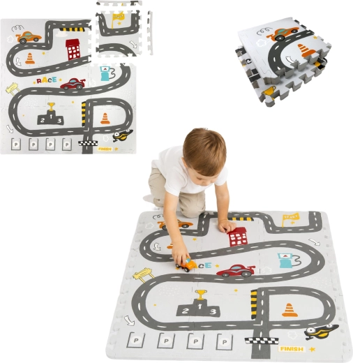 Juego de puzzle y desarrollo de la imaginación