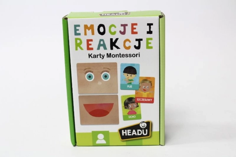 Headu juego Montessori: emociones y reacciones (1–4 años)