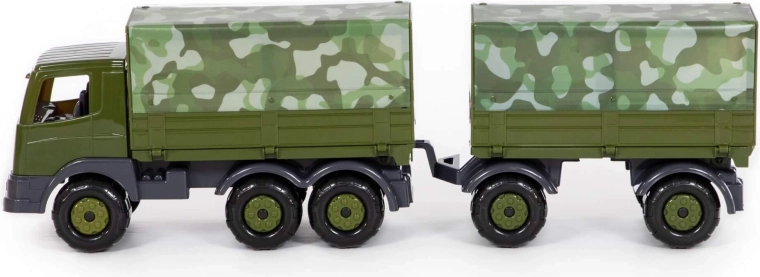 Caja cubierta con aspecto de camuflaje
