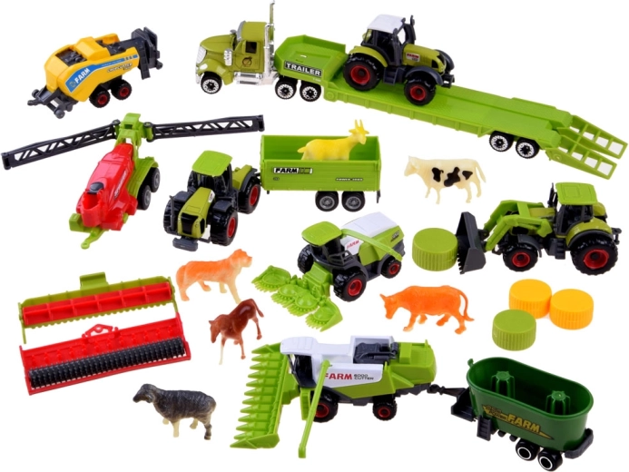 Equipamiento completo para jugar a la granja