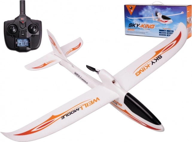 Avión RC WLtoys Sky King F959S 2,4 GHz – naranja