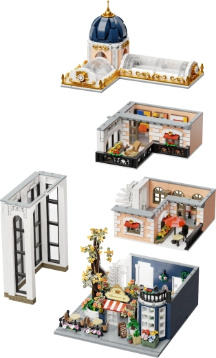 Apertura modular e interiores ricos