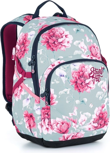 Mochila escolar para estudiantes con flores Topgal Yoko
