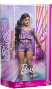 Barbie Deluxe modelo – shorts morados