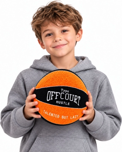 Aspecto deportivo de una pelota de baloncesto