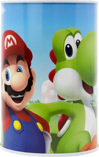 Hucha cilíndrica Super Mario 10 × 15 cm - 1 pieza