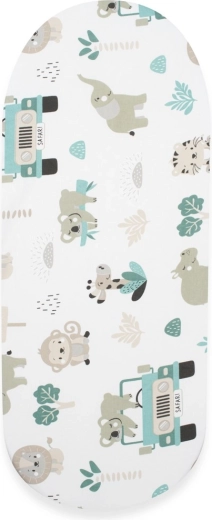 Sábana de algodón para cochecito NEW BABY Safari 35 × 75 cm