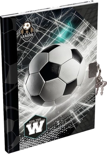 Diario secreto A5 LizzyCard Top League con candado