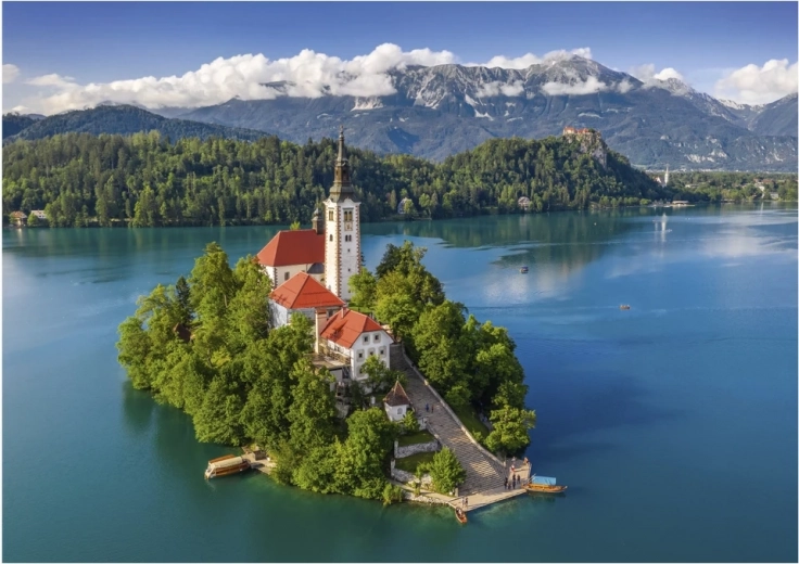 Puzle Lago Bled 500 piezas