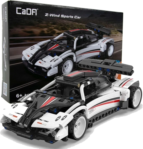 CaDA Z-Wind coche deportivo de carreras con retroceso (pull-back)