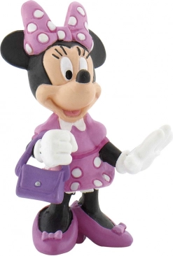Figura de Minnie Mouse con bolso