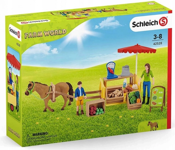 Mercado agrícola móvil SCHLEICH Farm World