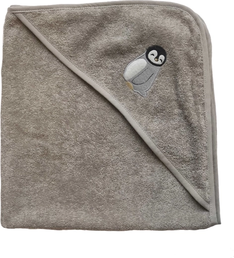 Petú Petú toalla infantil con capucha pingüino