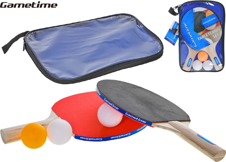 Gametime set de tenis de mesa para jugadores recreativos con estuche