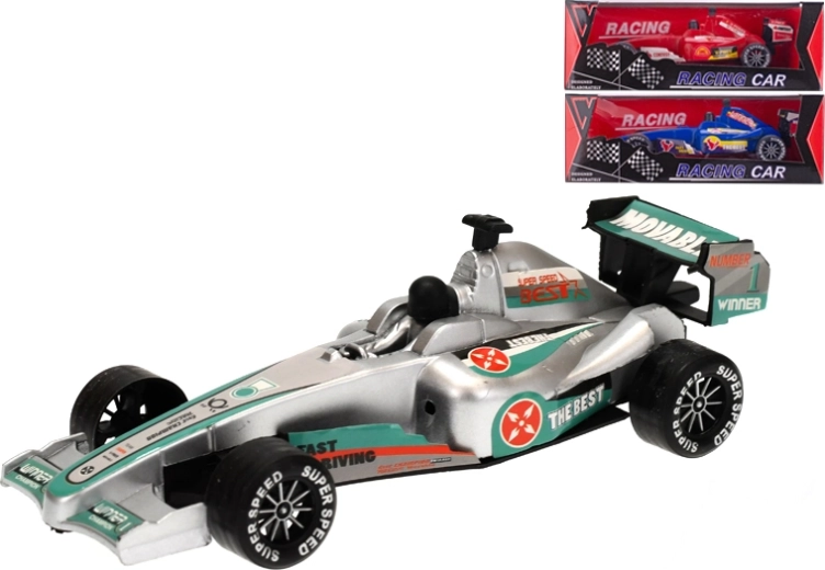Coche de Fórmula con mecanismo de inercia 19 cm