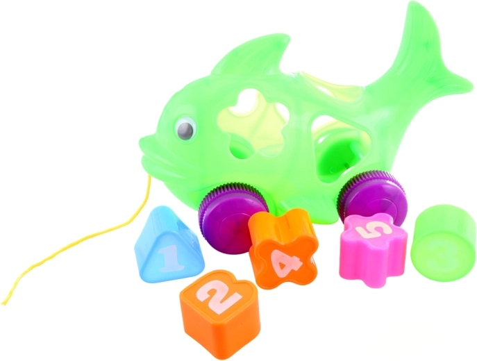 Aprendizaje de formas y colores con 5 piezas