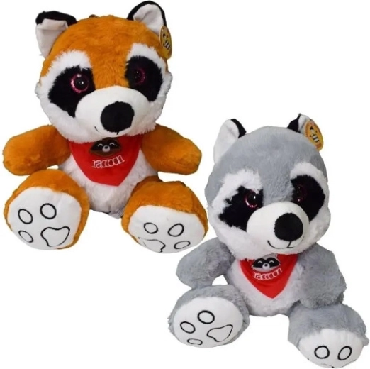Mapache de peluche mediano