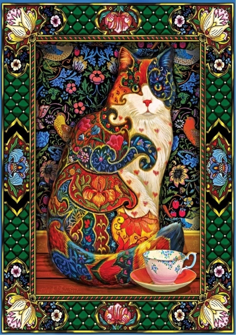 Puzzle ART PUZZLE Gato real 1000 piezas