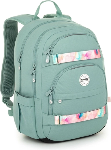 Mochila escolar Topgal Viki color menta
