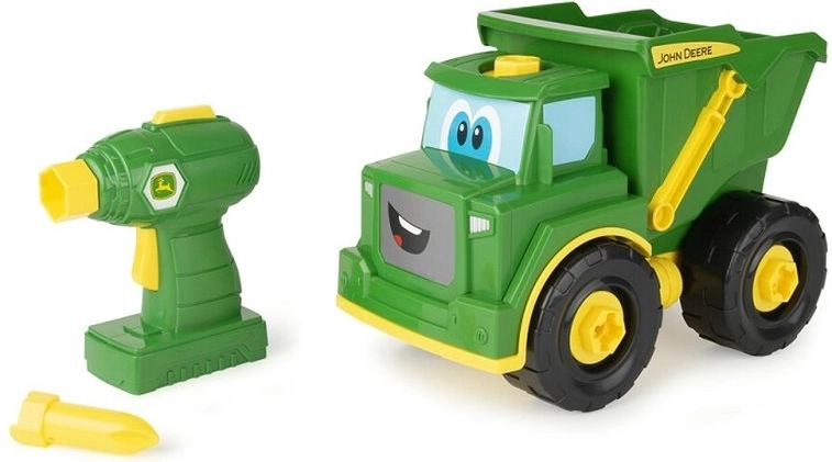 TOMY John Deere: monta el volquete Johnny con destornillador