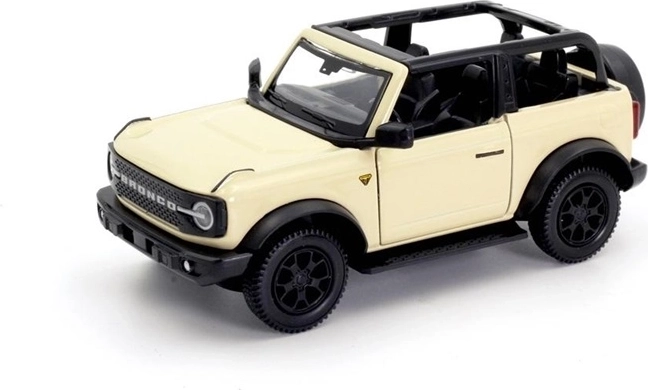 RMZ Ford Bronco Badlands con cabina abierta, marfil