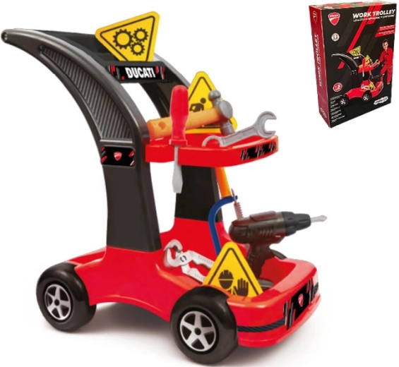 Kit de reparación infantil Ducati con carrito, 30 piezas