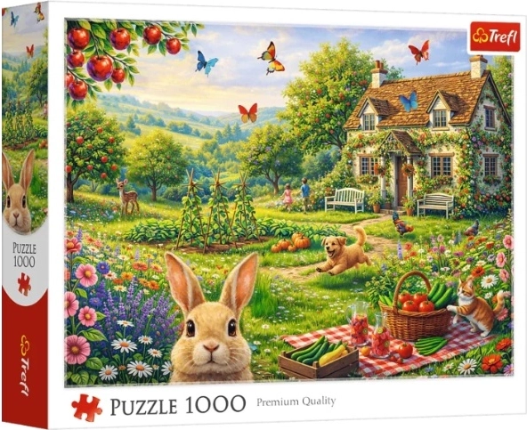 Puzzle Trefl de 1000 piezas Casa en el campo