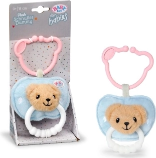 Chupete de peluche BABY born para los más pequeños