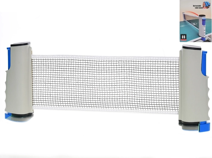 Red de tenis de mesa con soporte, extensible hasta 175 cm