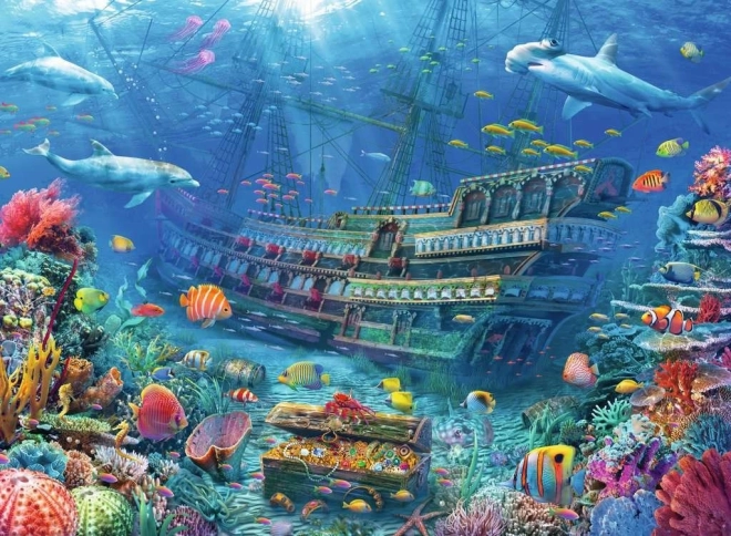 Ravensburger puzzle Descubrimiento submarino – 200 piezas