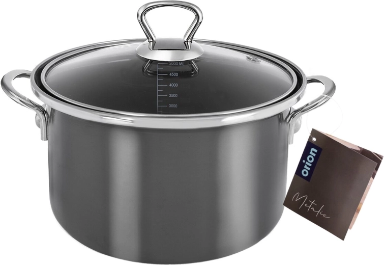 Capacidad práctica de 5 litros para cocinar en familia