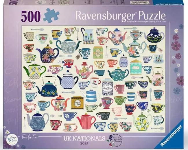 Puzzle Ravensburger Hora del té 500 piezas