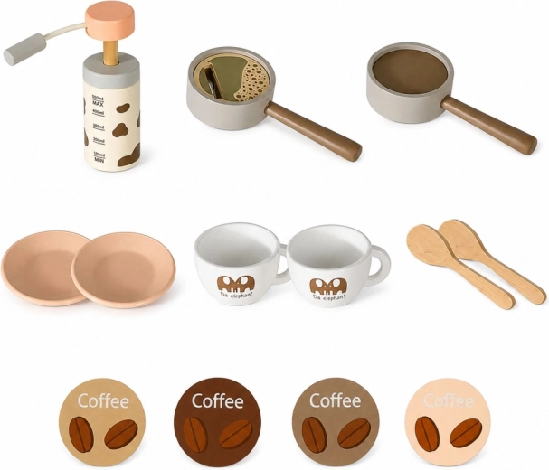 Accesorios completos para el juego de barista