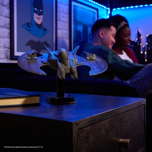 El icónico Batwing como detallado modelo 3D
