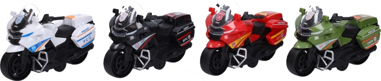 Moto de fricción (pull-back) 12 cm