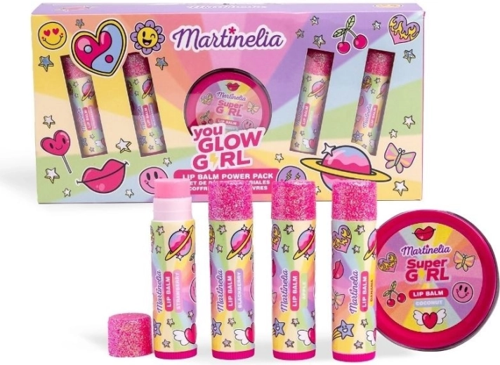 Bálsamo labial Supergirl power pack (5 uds.)