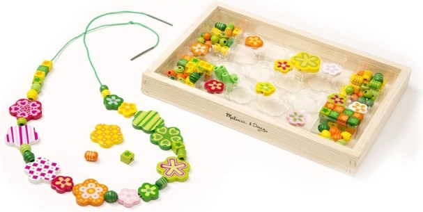 Set de cuentas verde Kwiatuszki
