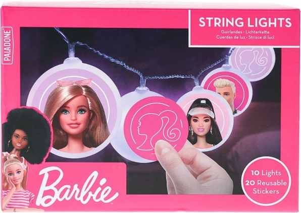 Guirnalda de luces BARBIE con pegatinas