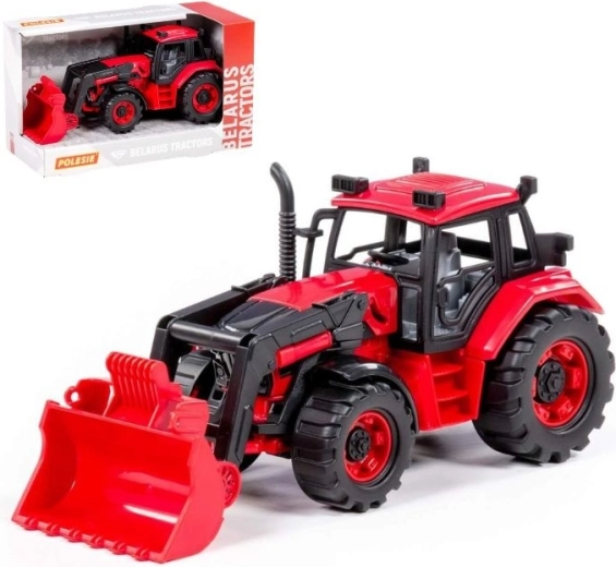 Tractor Belarus con cargador frontal